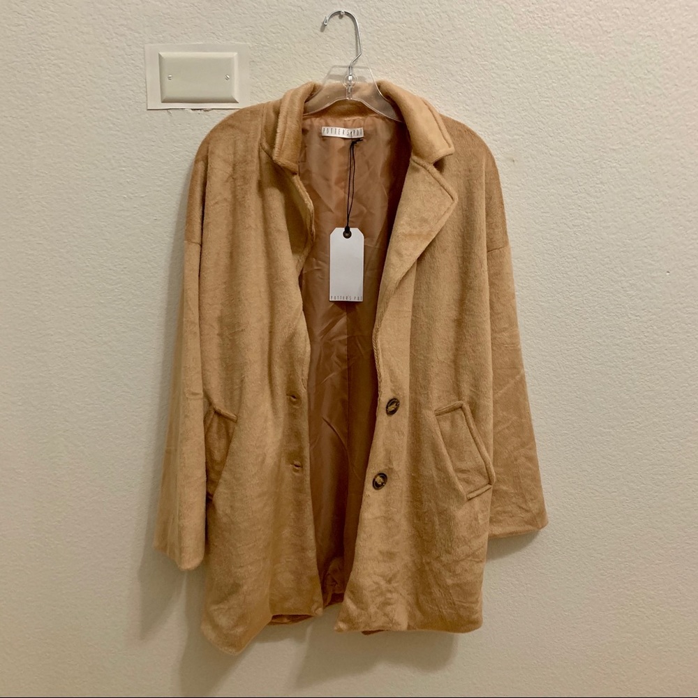 Faux Fur Longline Coat